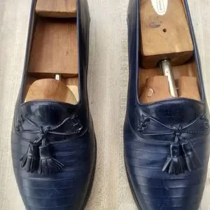 Miguel Angel | Shoes | Miguel Angel Rare Blue Dress Tassel 